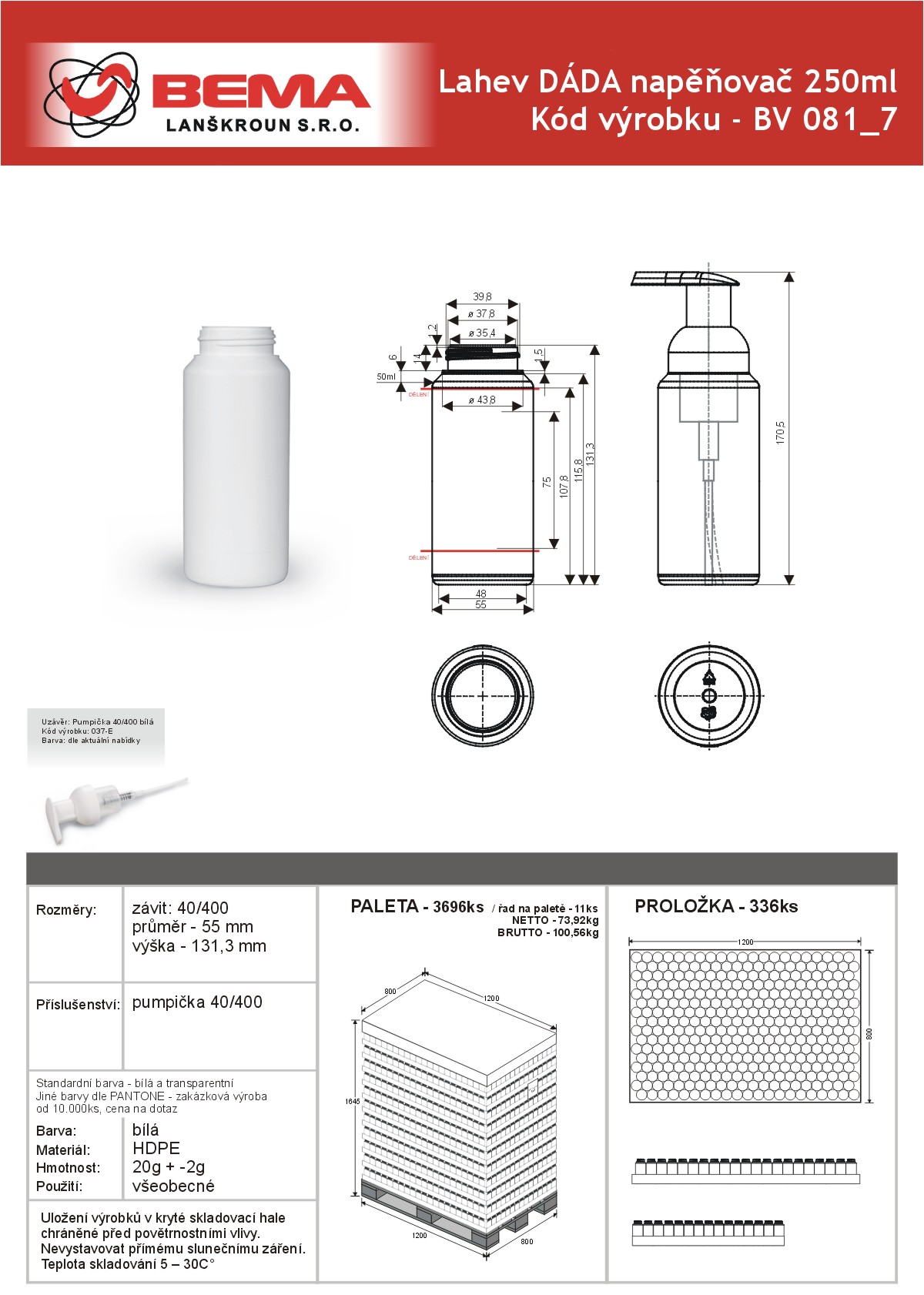 Dada -250ml-napenovac -28-5-2021